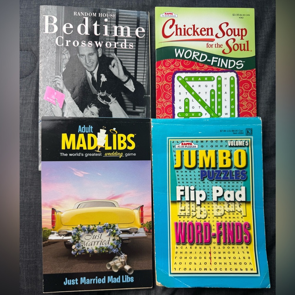 Puzzle and Game Book Set